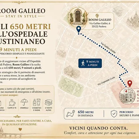 Galileo - Indipendente Con Doccia Emozionale Vicino Ospedale Gasthof Padua